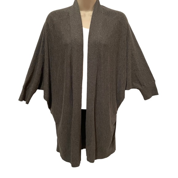 Banana Republic Heritage Open Front Cardigan Dolman Sleeves Cashmere Blend Small - Picture 1 of 5